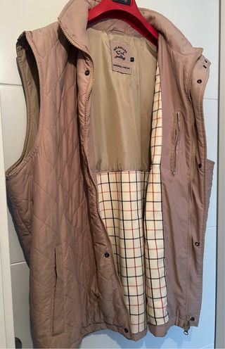 Chaleco Paul Shark Beige