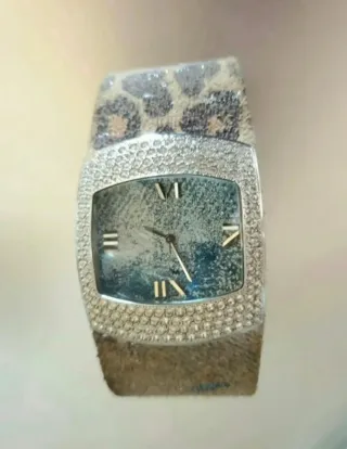 Reloj Newman con Cristales y Leopardo