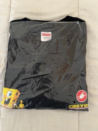 Supreme Spongebob Castelli Racing L/S Tee Talla L