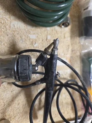 Compresor Aerógrafo Parkside PABK 60 A1