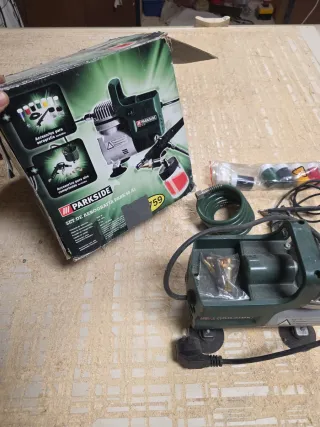 Compresor Aerógrafo Parkside PABK 60 A1