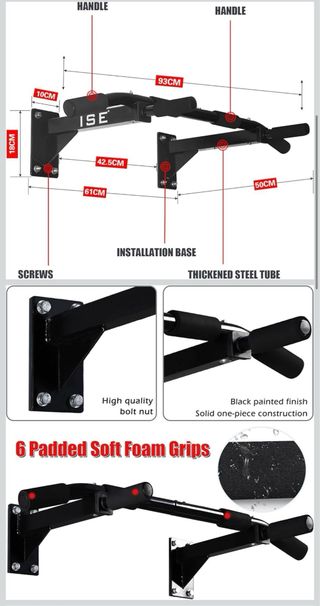 Barra Dominadas Pared SIN ABRIR