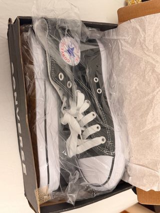 Converse All Star Clásicas Negras (semioriginal)