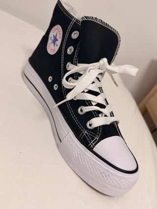 Converse All Star Clásicas Negras (semioriginal)