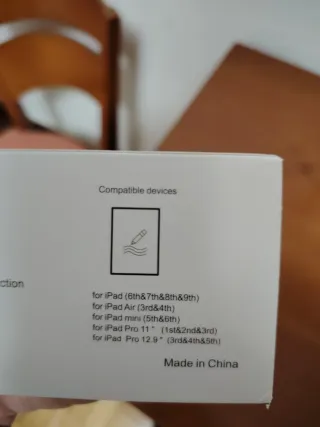 Lápiz Táctil Stylus para iPad Blanco