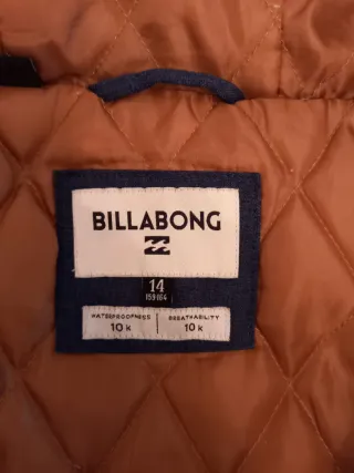 Chaqueta Billabong azul niño