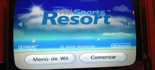 Consola Wii Negra + Mando Motion Plus + Juego