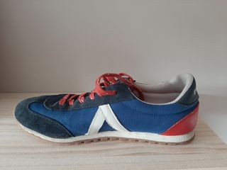 Zapatillas El Ganso Azul y Rojo