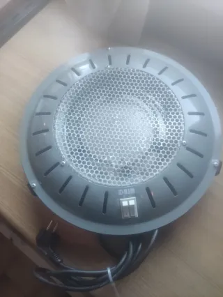 Brasero eléctrico redondo