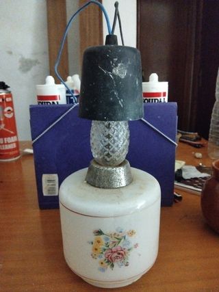 Lámpara de techo antigua