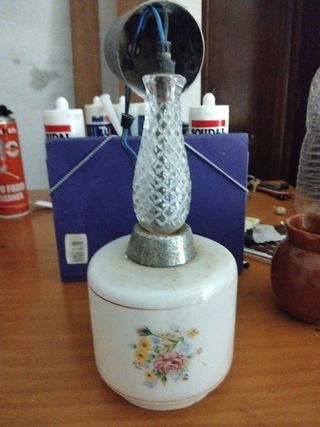 Lámpara de techo antigua