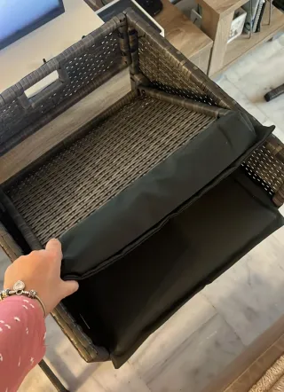 Mesa y 4 Sillas Exterior Ratán