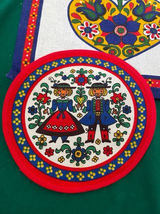 Set coordinato in cotone da caffè o tè