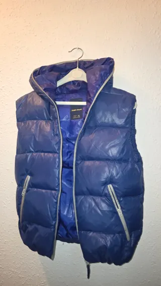 Chaleco Zara Juvenil Azul Talla Única
