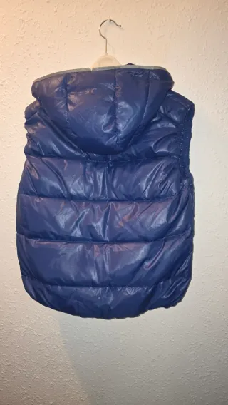 Chaleco Zara Juvenil Azul Talla Única