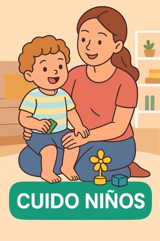 CUIDO NIÑOS – Responsable, cariñosa y con experien