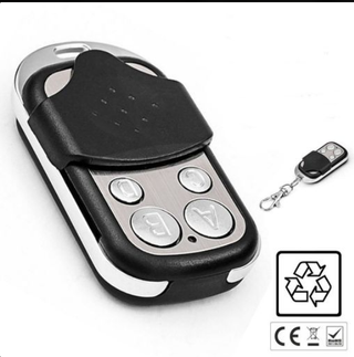 Mando de garaje 4 botones