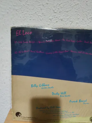 ZZ Top - El Loco Vinilo