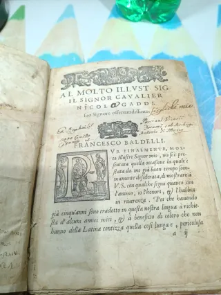 Libro Antico Di Flavio Giuseppe 1582