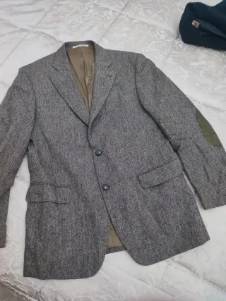 Giacca uomo vintage Bagella marrone/grigia