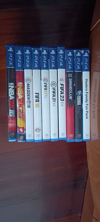 PS4 500GB + mando original + 9 juegos