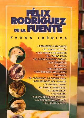 Colección Félix Rodríguez De la Fuente EN VHS