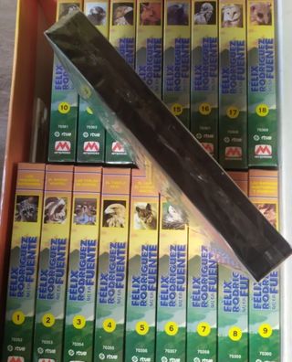 Colección Félix Rodríguez De la Fuente EN VHS