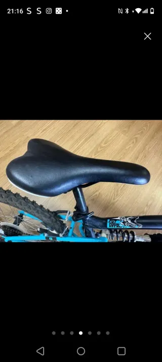 Bicicleta 24 con suspensión