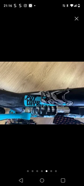 Bicicleta 24 con suspensión