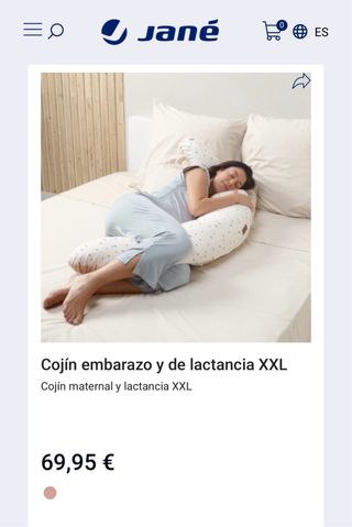 Almohada embarazo y lactancia Kids Zone