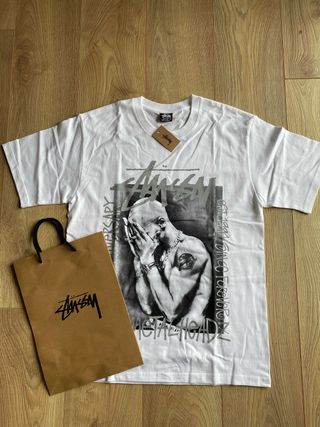 T-shirt Stüssy com estampado