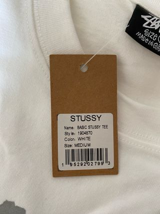 T-shirt Stüssy com estampado