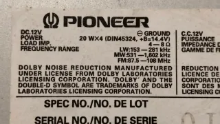 Auto-radio Pioneer KEH-1300