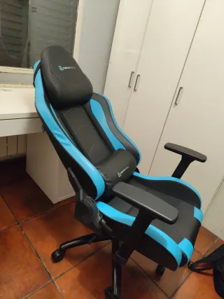 Silla Gaming Newskill takamikura V2 Azul y Negra