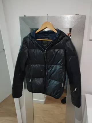 Plumífero Calvin Klein Jeans Talla L Negro