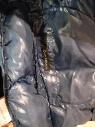 Plumífero Calvin Klein Jeans Talla L Negro