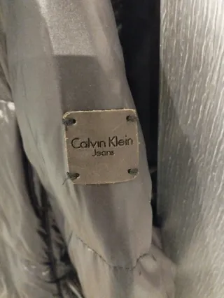 Plumífero Calvin Klein Jeans Talla L Negro