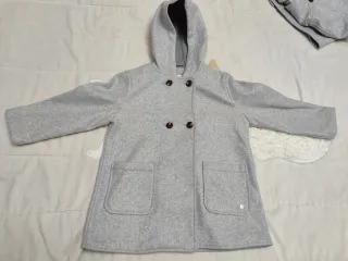Abrigo Springfield niña gris T. 9-10