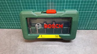 Set de 6 fresas Bosch 6mm