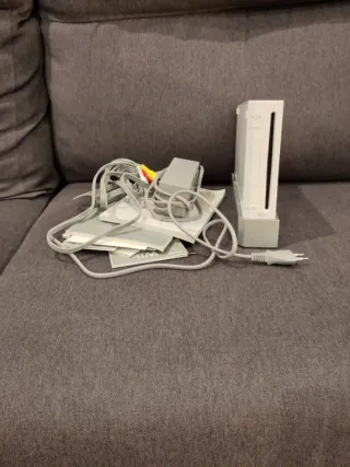 Consola Wii Blanca + 6 Juegos