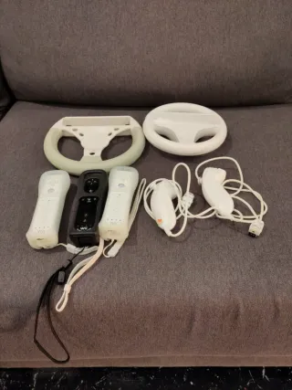 Consola Wii Blanca + 6 Juegos