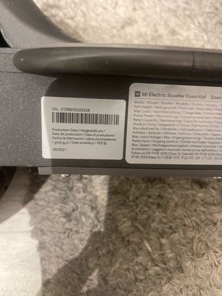 Patinete Eléctrico Xiaomi Essential