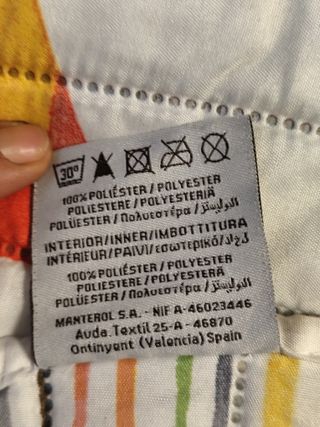 Edredón infantil playa y cometas