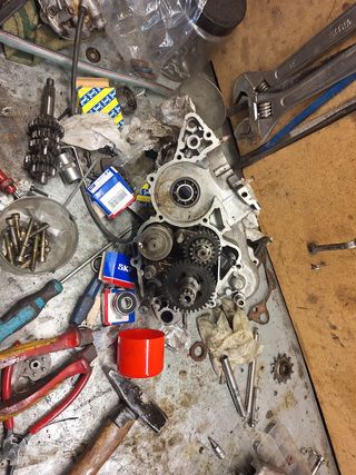 Motor Gilera 6v Cilindro Gilardoni 74cc