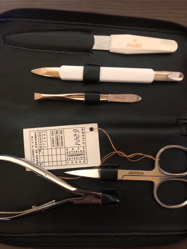 Set manicura Inaléz