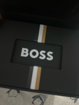 Reloj Hugo Boss Negro y Plateado