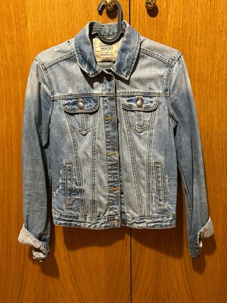 Cazadora vaquera Zara azul