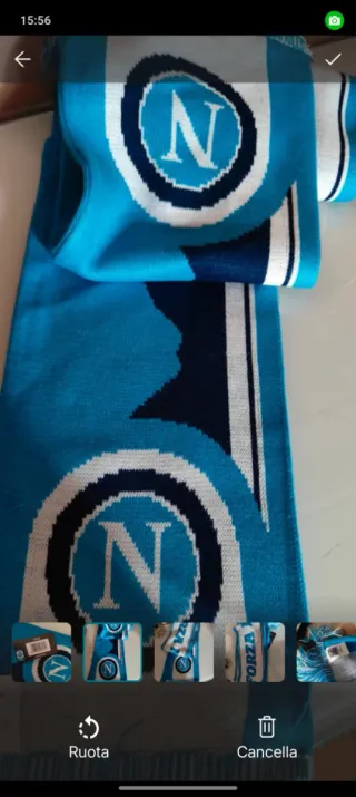 SSC Napoli sciarpa originale
