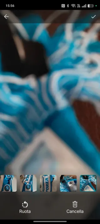 SSC Napoli sciarpa originale