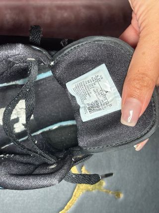 Nike Air Jordan 1 Mid Negro/Azul